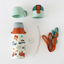 画像をギャラリービューアに読み込む, 【トミカとトム】
子供用2WAYステンレスボトル コップ&ストロー