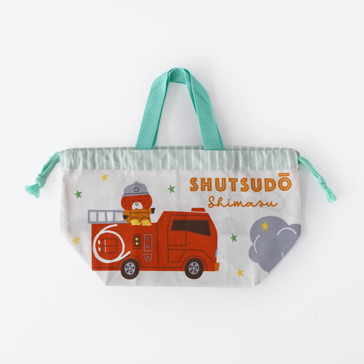 トミカとトム】 ランチ巾着 – つむぱぱ公式オンラインショップ