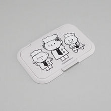 画像をギャラリービューアに読み込む, Bitatto おしりふきの蓋 (コックさん)