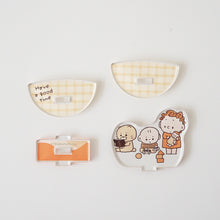 画像をギャラリービューアに読み込む, ゆらゆらアクリルスタンド（CHECK)
