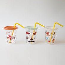 画像をギャラリービューアに読み込む, 【トミカとトム】ストロー付きコップ 3個 セット
