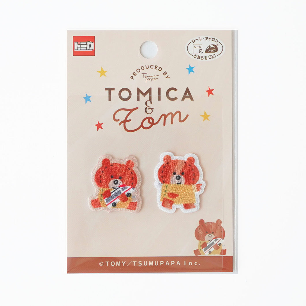 【トミカとトム】2WAYワッペン　トム