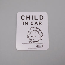 画像をギャラリービューアに読み込む, カーマグネット(CHILD IN CAR)
