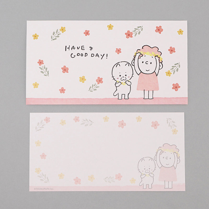 FOR　YOU封筒（一筆箋付き）（HAVE A GOOD DAY）