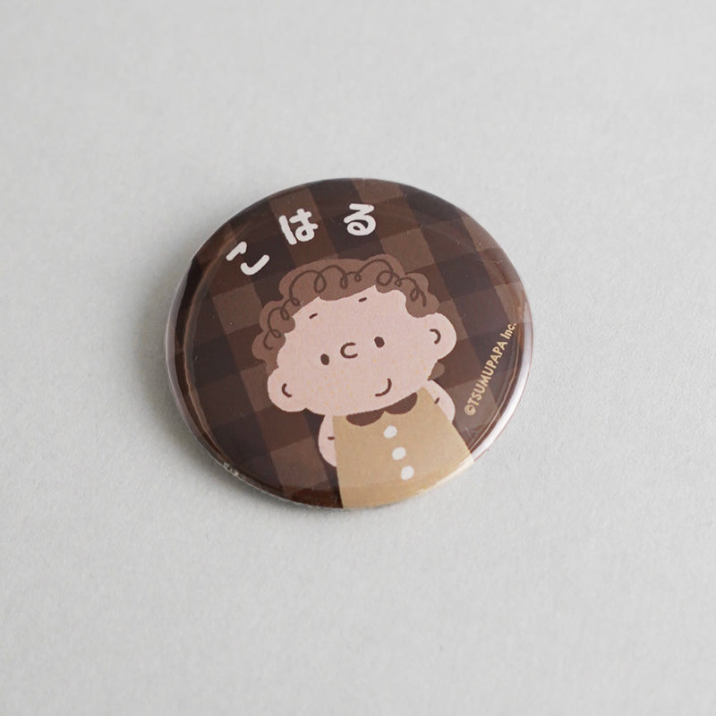 キャラクター缶バッジ付きブラウンバッグ サンリオキャラクターズ」刺繍缶バッジ付きビスケットの第3弾！可愛い