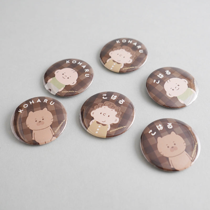 キャラクター缶バッジ付きブラウンバッグ サンリオキャラクターズ」刺繍缶バッジ付きビスケットの第3弾！可愛い