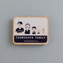 画像をギャラリービューアに読み込む, ウッドマグネット　(FAMILY)
