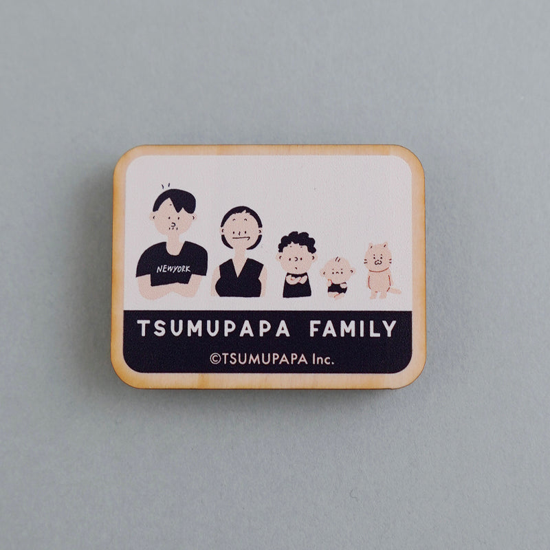 ウッドマグネット　(FAMILY)