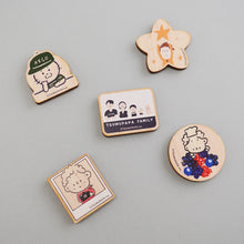 画像をギャラリービューアに読み込む, ウッドマグネット(PHOTO)
