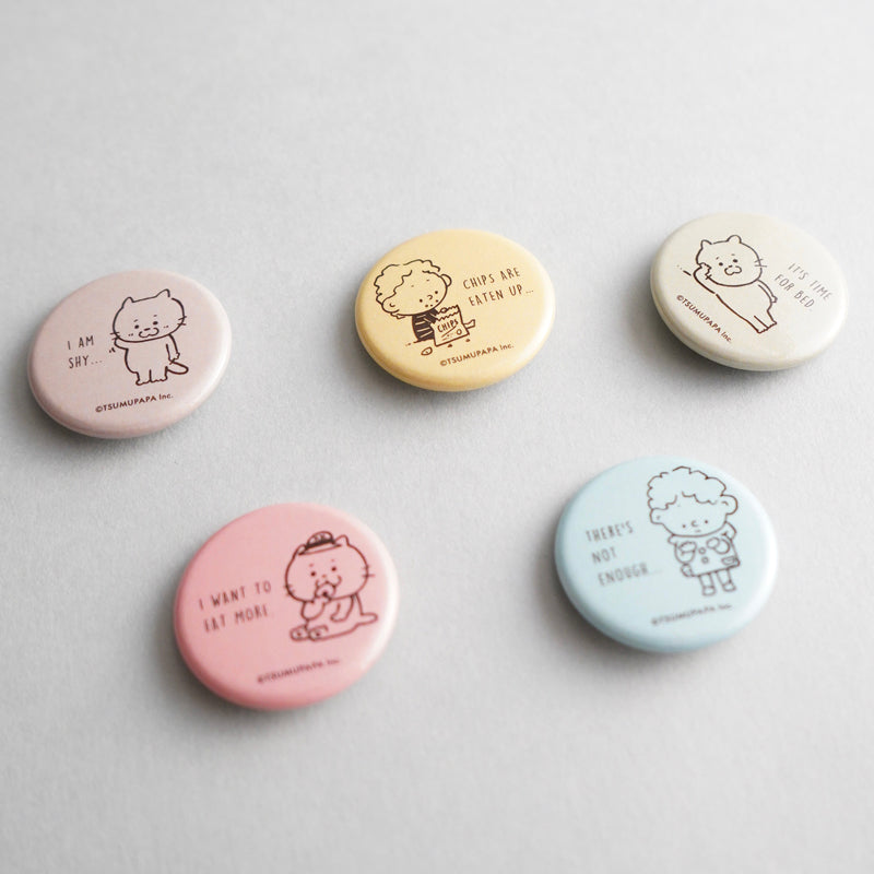 缶バッジS（CHARCOAL） – つむぱぱ公式オンラインショップ