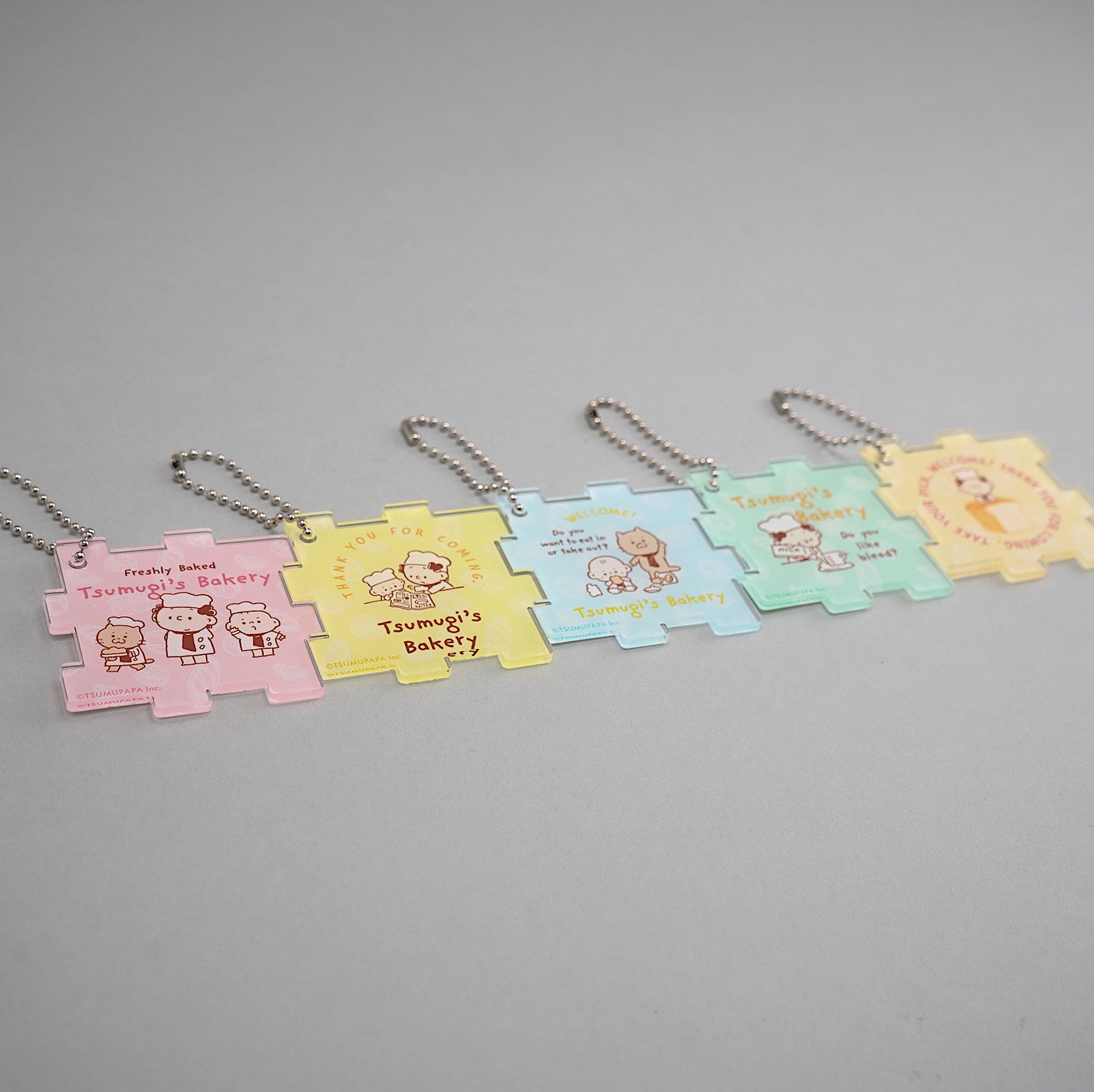 パズルアクリルキーホルダー ベーカリー（一点売り）何が入って
